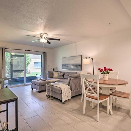 St Augustine Getaway With Porch 1 Block To Beach! Сент Августин Екстериор снимка