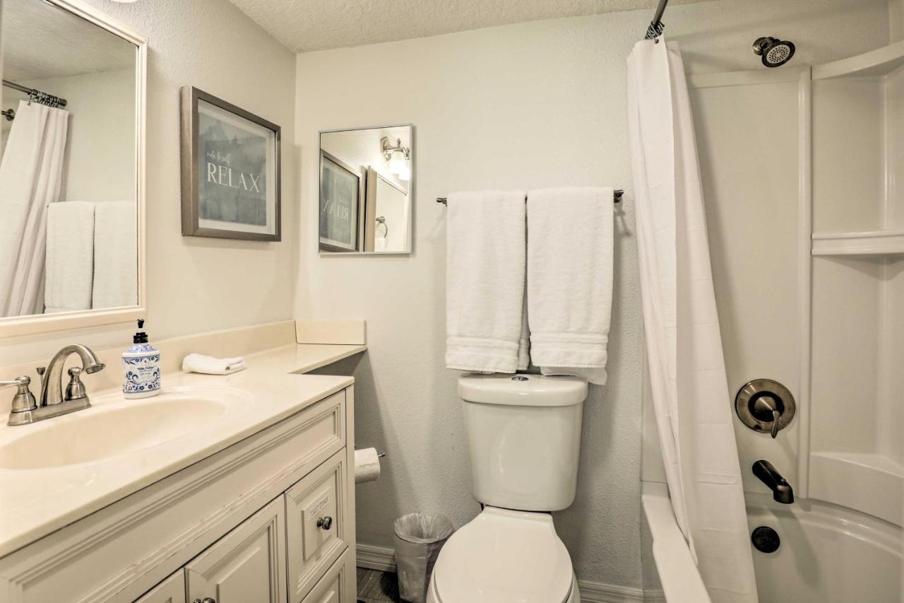 St Augustine Getaway With Porch 1 Block To Beach! Сент Августин Екстериор снимка