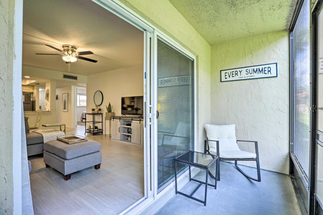 St Augustine Getaway With Porch 1 Block To Beach! Сент Августин Екстериор снимка