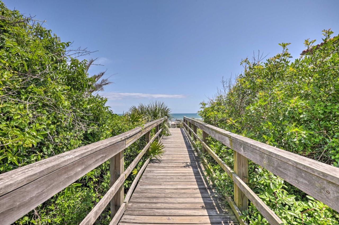 St Augustine Getaway With Porch 1 Block To Beach! Сент Августин Екстериор снимка
