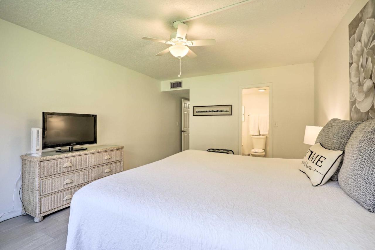 St Augustine Getaway With Porch 1 Block To Beach! Сент Августин Екстериор снимка