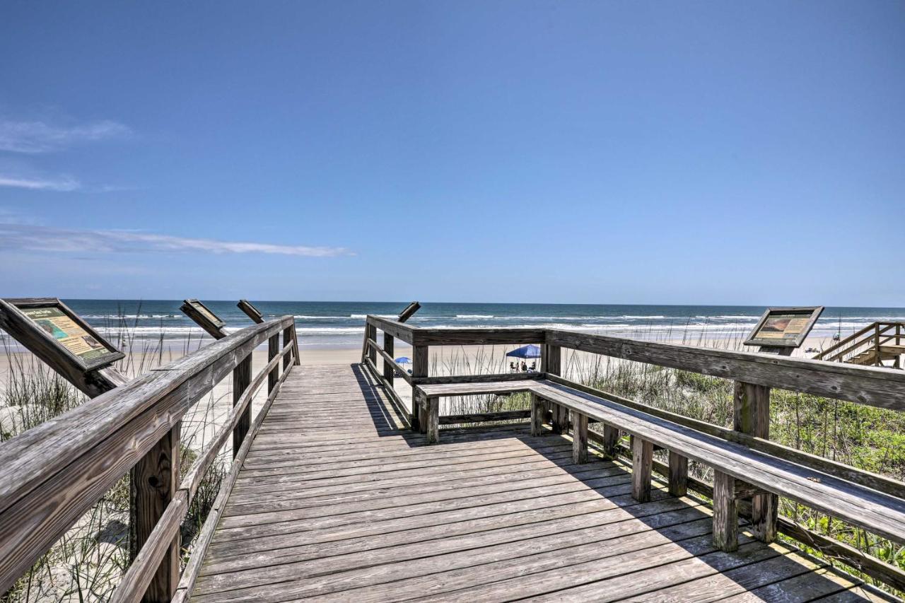 St Augustine Getaway With Porch 1 Block To Beach! Сент Августин Екстериор снимка