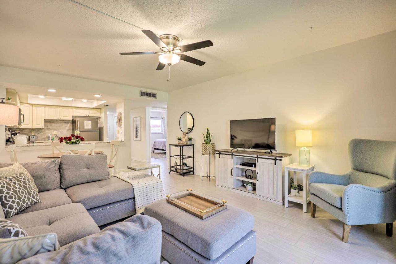 St Augustine Getaway With Porch 1 Block To Beach! Сент Августин Екстериор снимка