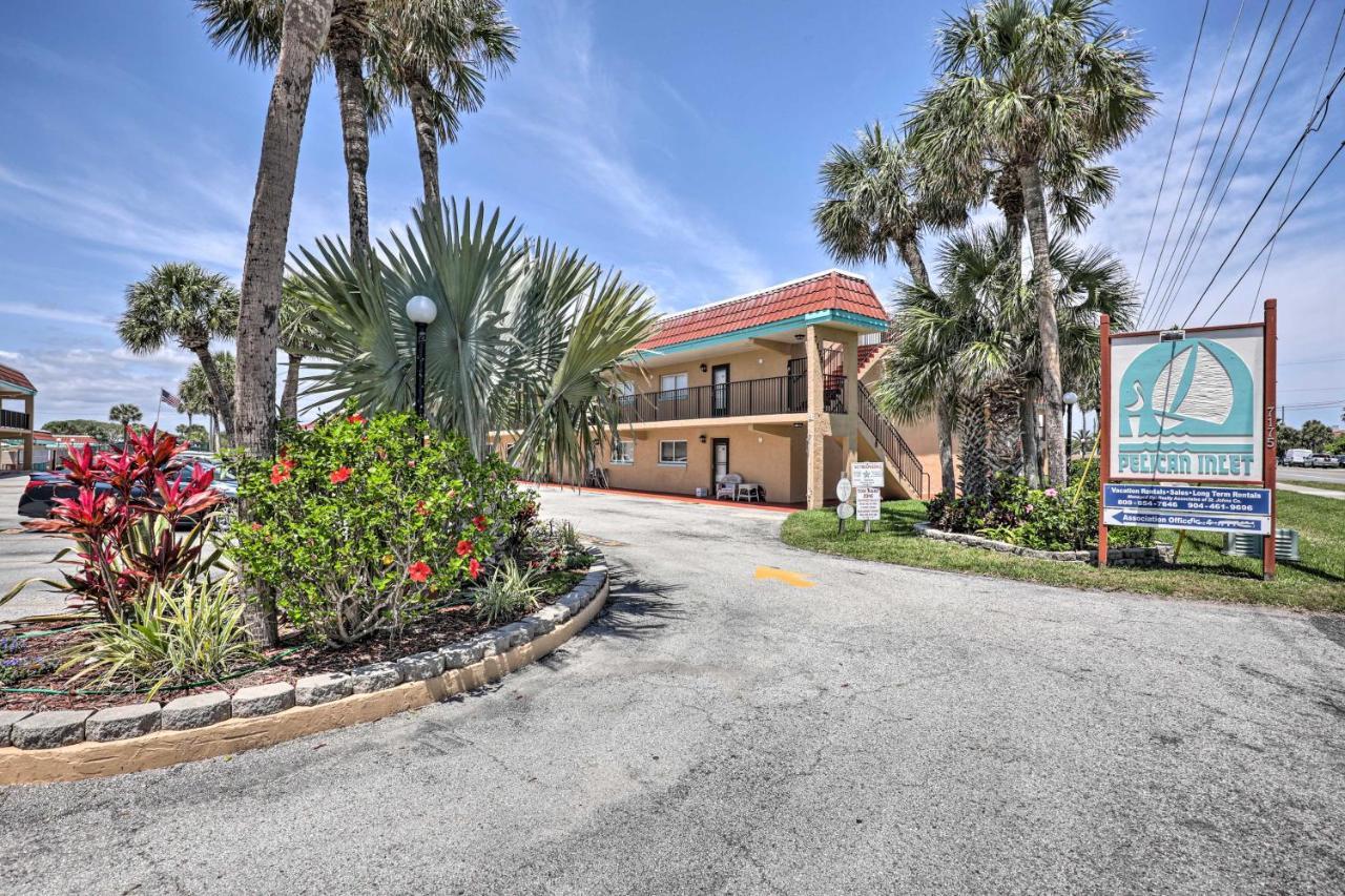 St Augustine Getaway With Porch 1 Block To Beach! Сент Августин Екстериор снимка