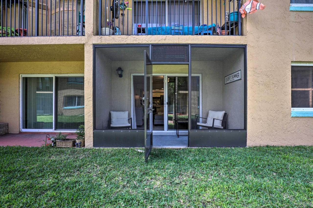 St Augustine Getaway With Porch 1 Block To Beach! Сент Августин Екстериор снимка